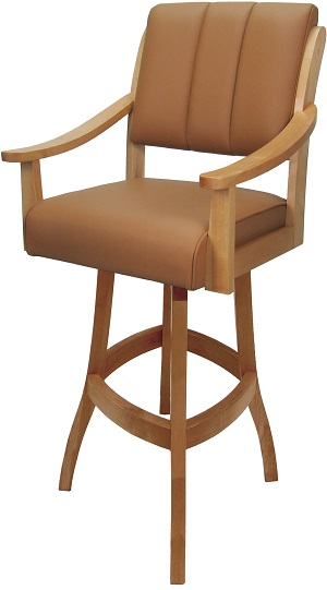 Casa Bar Stool brown Leather