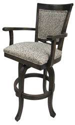400 Bar Stool with Weaved Back