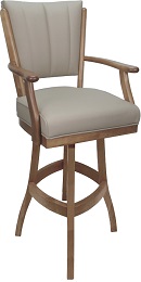 Classic Leather Bar Stool