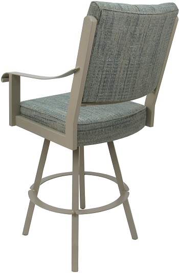 Memphis Metal Bar Stool - back