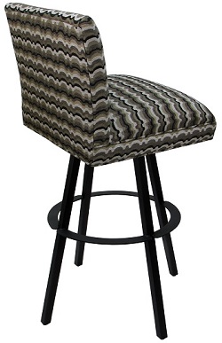 Sommerville Metal Bar Stool - back