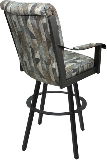 Memphis Plus Metal Bar Stool back