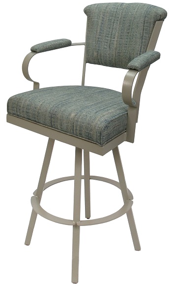 Miami on Warren Base Metal Bar Stool