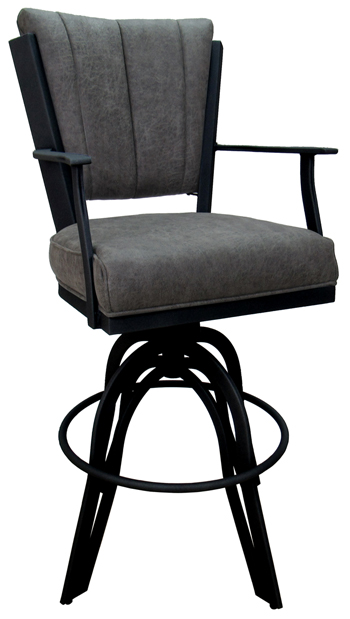 Montana on A-Base Metal Bar Stool