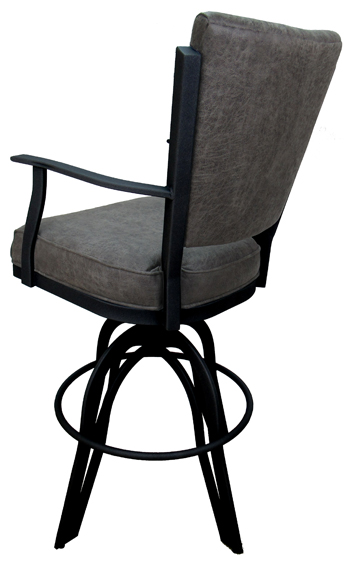 Montana on A-Base Metal Bar Stool - back