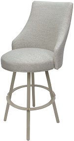 Melisima Plus Metal Bar Stool on Warren Base