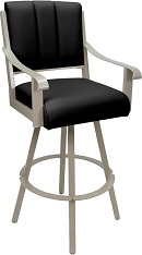 Memphis Leather Bar Stool