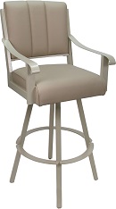 Memphis Leather Bar Stool
