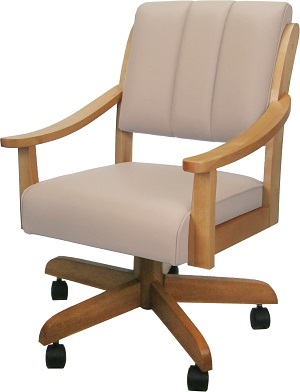 Casa Caster Chair Tan