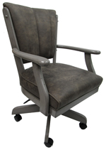 Grey Classic Caster Chair