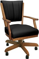 Classic Caster Chair leather