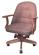 W-236 Caster Chair with Arms