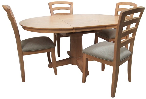 Adir 42x42x60 Dinette Table honey Leaf