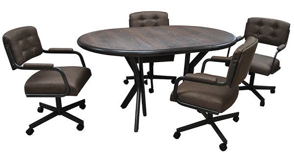 M-112 Caster Chairs 42x42x60 Table