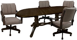 Casa Caster Chairs 42x60x75 Table