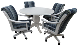 Casa Plus Caster Chairs 42 Table